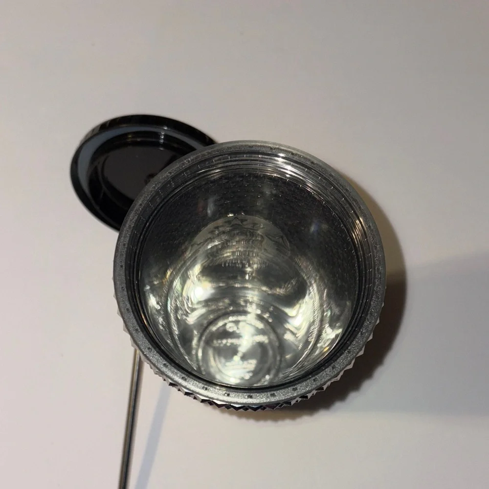 🆕 Disney-Starbucks Silver Studded Tumbler with Straw